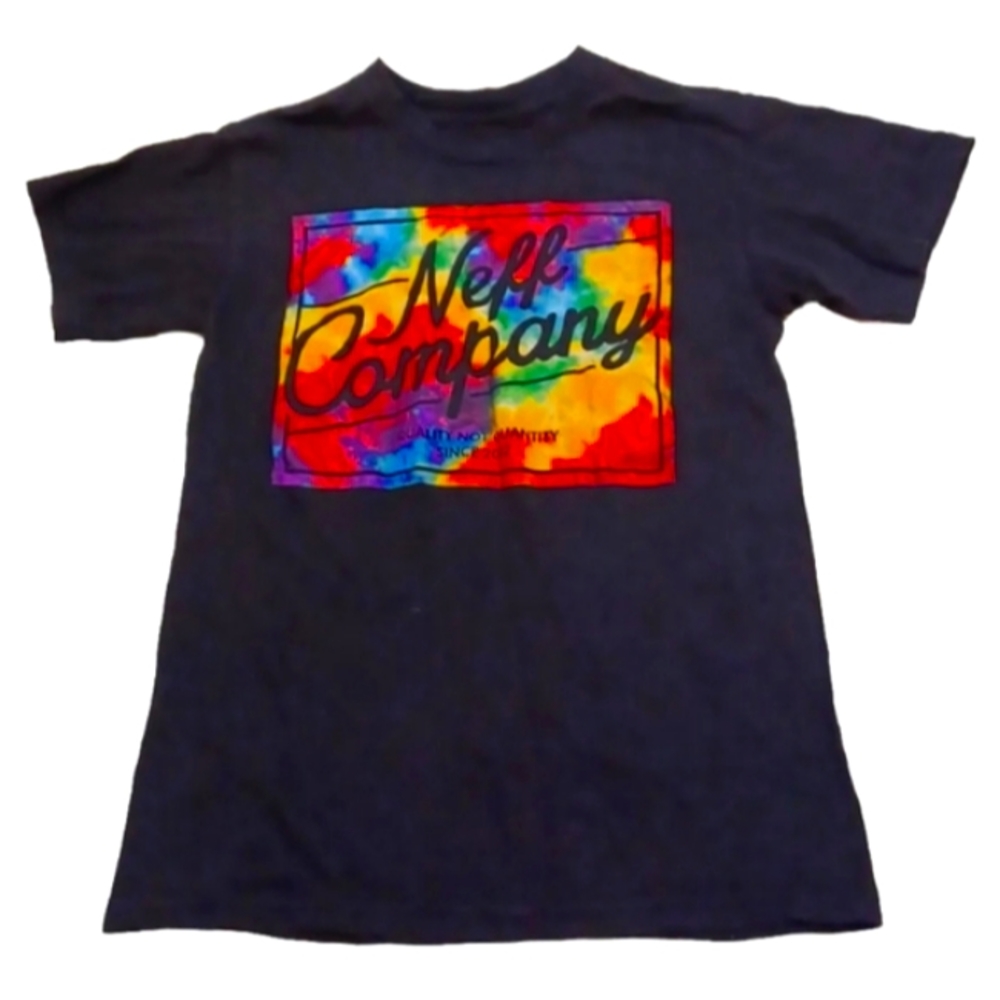 Neff T-Shirt Size Small S 100% Cotton Black